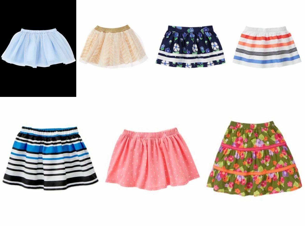 New Gymboree Girls Summer Spring Skirt Skort Tutu Size 3t 4t 5t Nwt You Pick