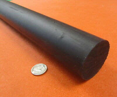 Neoprene Rod, 75a, Black 2.0" Dia. X 36" Length