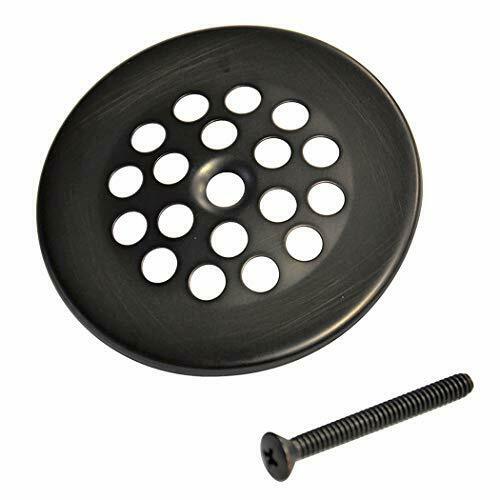 Danco Tub And Shower Bath Grid Drain Strainer With Screw, 2-7 8 Inch, Oil Rubbe