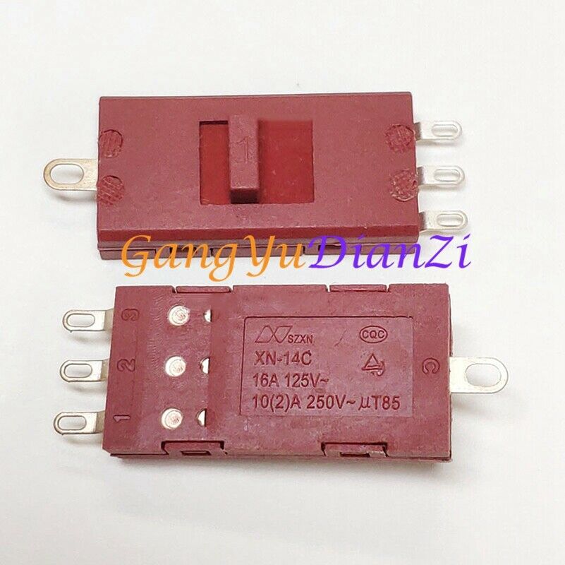 Qty:5 Xn-14c Slide Switch 10a Hair Dryer Switch Curling Switch 4 Pin 3 Position
