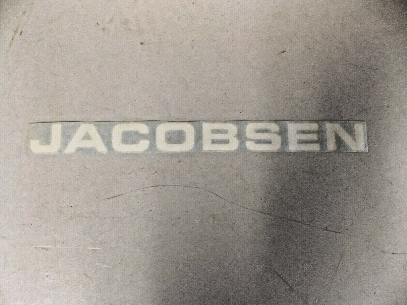 Jacobsen Decal 12" X 1" Fits Greens King Iv Mowers And Attachments & Mower Decks