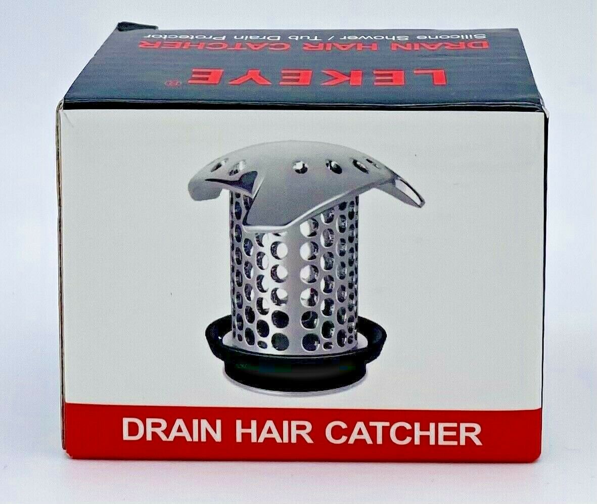 Lekeye Drain Hair Catcher Tub Or Sink Drain Protector