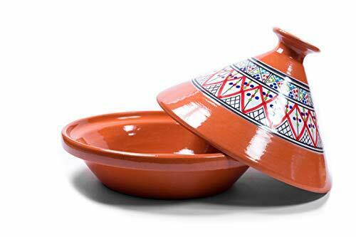 Kamsah Hand Made And Hand Painted Tagine Pot | Moroccan Ceramic Pots For Cooking