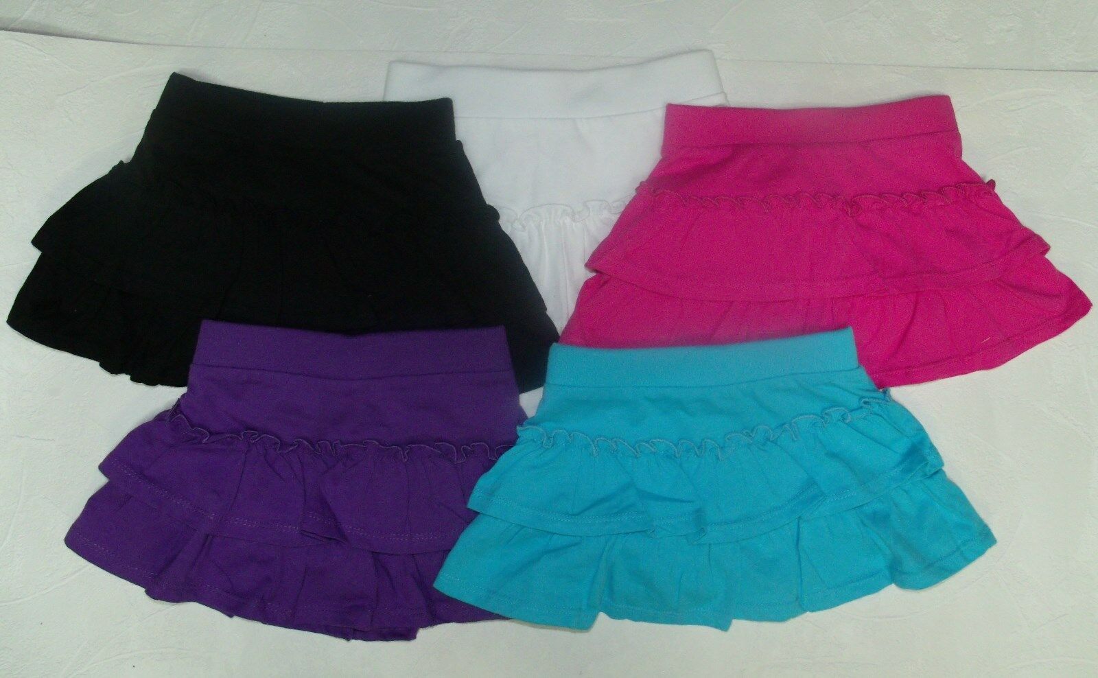 New Garanimals Skort Black White Blue Pink Purple Sizes 12 Mo 18 Mo 24mo 4t 5t