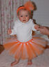 Tennessee Vols Tutus  Newborn  To 5 Yrs Or Adult To Size 6