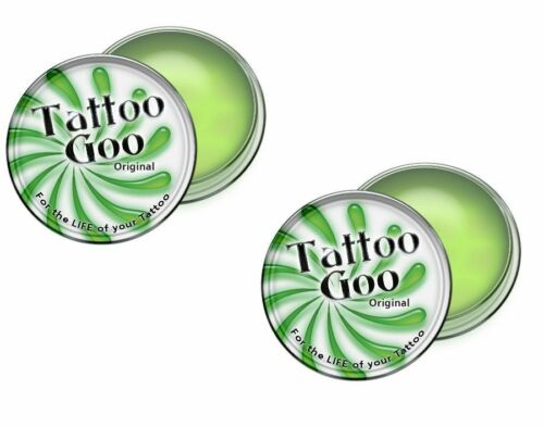 2 Tattoo Goo Original Aftercare .33oz Salve Ointment Kit - 1/3oz