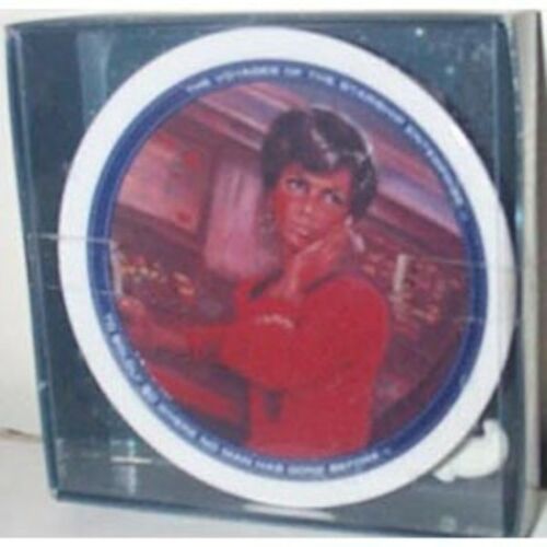 Star Trek Classic Tv Series Lt. Uhura Porcelain Mini Plate 1991 Hamilton Gifts