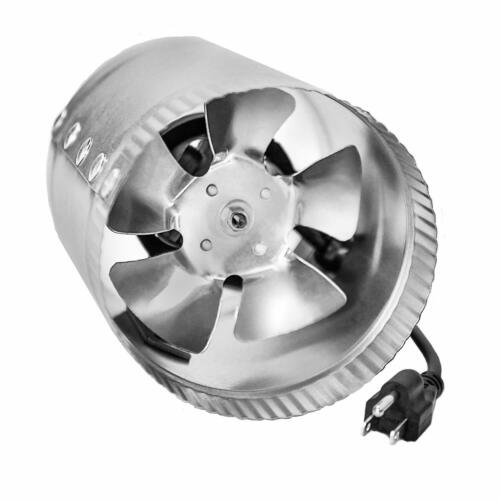 Ipower 6 Inch 240 Cfm Booster Inline Duct Vent Blower Exhaust & Intake Hvac Fans