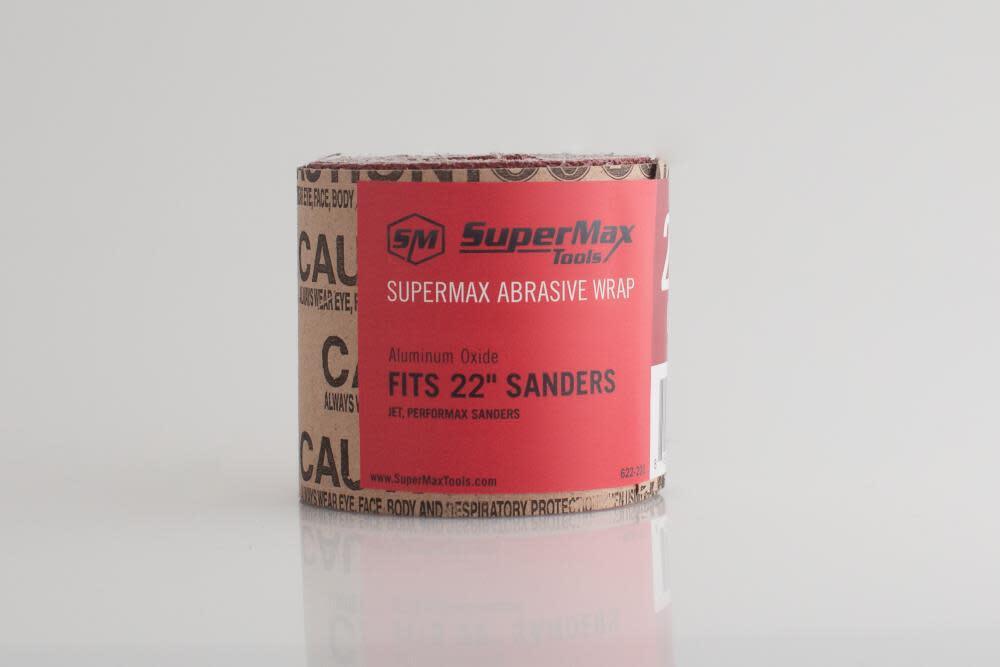 Supermax Tools 100-grit Individual Sandpaper Wrap For The 22 In. Drum Sander