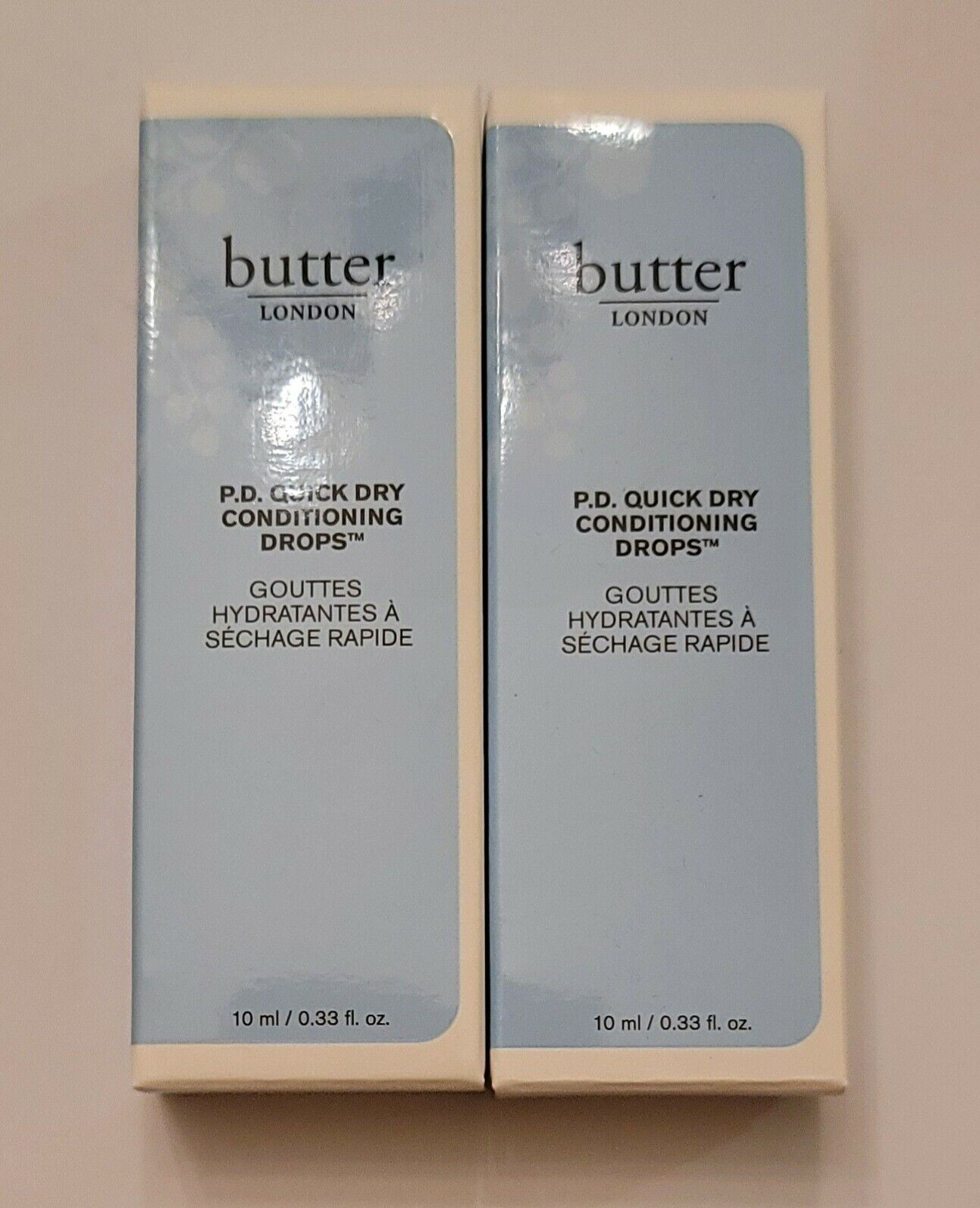 2 Butter London P.d. Quick Dry Nail Conditioning Drops Dry Oil Serum. Nib