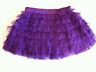 Nwt Gap Tiered Tulle Ruffle Tutu Skirt Purple New Baby Girls 18-24 Months