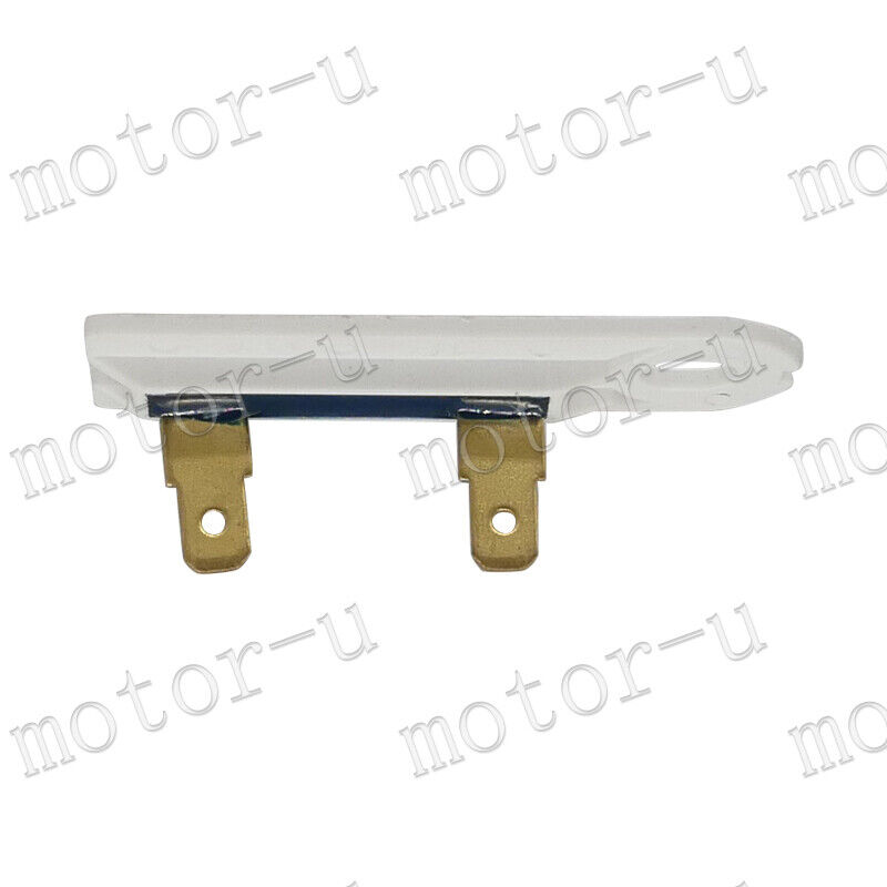 White Thermal Fuse 2-pin 1pc For Whirlpool Dryer Model# Lep6646an0