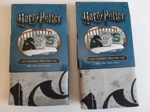 2 Harry Potter Reversible Pillowcases 20"x30"