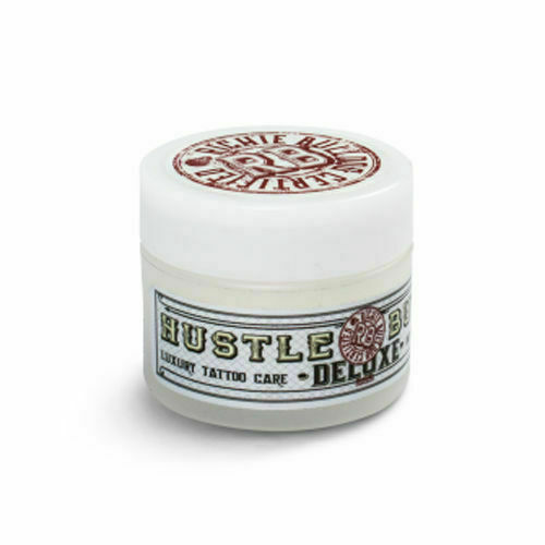 Hustle Butter Tattoo Aftercare Organic Richie Bulldog Certified 1oz Deluxe Jar