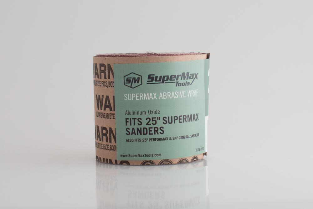 Supermax Tools 24-grit Abrasive Wrap For The 25 In. Drum Sander And 24 In. Dr...